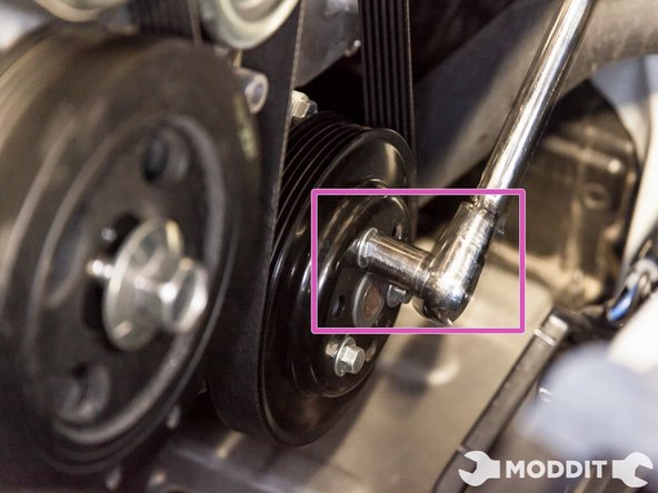 There are 3 bolts. Do not lose these bolts, as they are essential to the drive-ability of your vehicle.