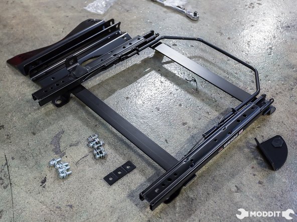 After the removal of the stock seats, youre now ready for the bucket seat install.