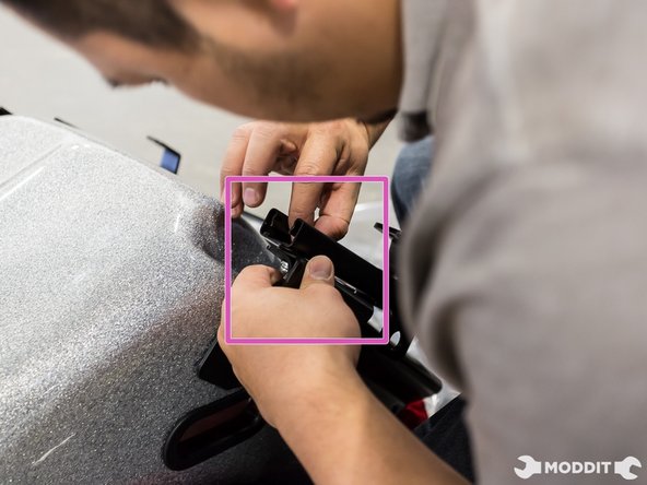 Once both side mounts are tight on the seat, it is now time to bolt the side mounts to the seat bracket.