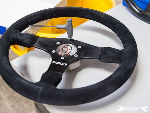 Add Screws and tighten them to a snug tight. But not too tight.