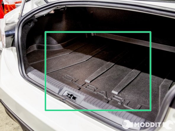 Once this step is complete your install is essentially finished. Put back all the liners that go in the trunk and you will have succeeded in performing this install.