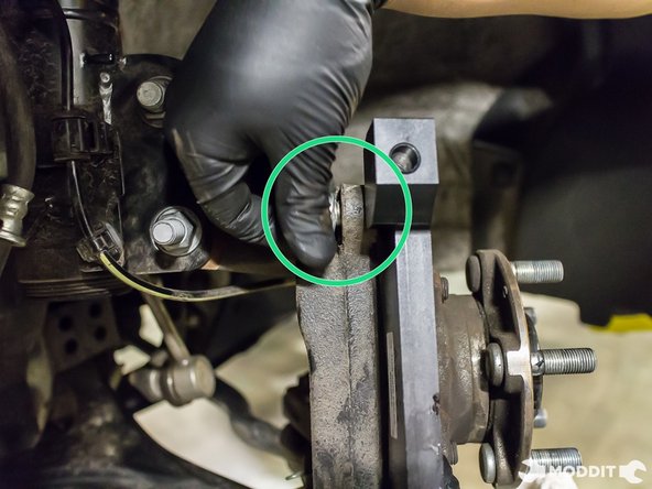 * Be advised caliper brackets are directional.