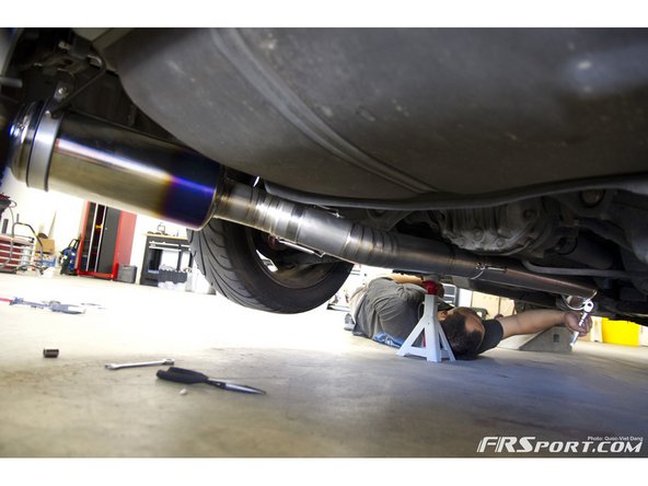 Overall clearance seems pretty decent. Titanium welds sure are pretty...