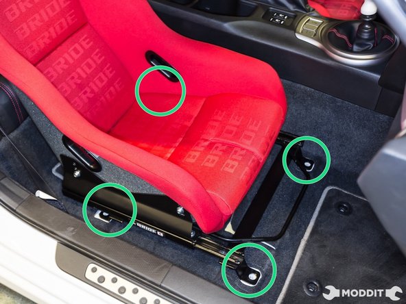 Give the all the bolts on the seat and rail a once over to make sure they're all tight.