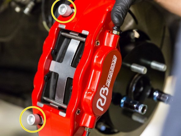 Make sure to use the red &quot;Loctite&quot; on the harware