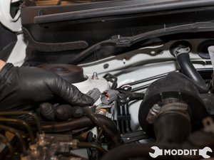 How to Remove Exhaust Manifold and Up Pipe from a 2015 Subaru WRX STi