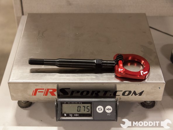 The second part of the write up will be the rear tow hook. Just like the front tow hook, the rear will be pretty much exactly the same.