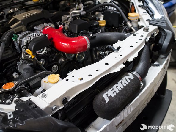 Install Factory Air Flow Sensor with the two Perrin supplied philips screws.