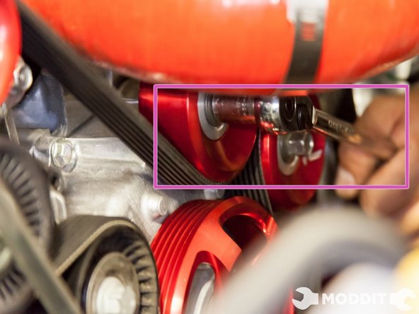 Tighten and torque all the pulleys to the recommended specs.