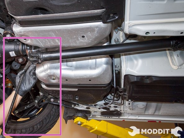 If you remove the driveshaft from the tranny, you will need to refill the fluid.