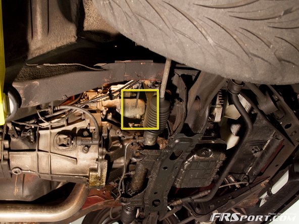 Unplug the signal cable from the starter. This connection should simply slide off with a little bit of force. This connection receives the signal from turning your key and the other is a lead from the battery.