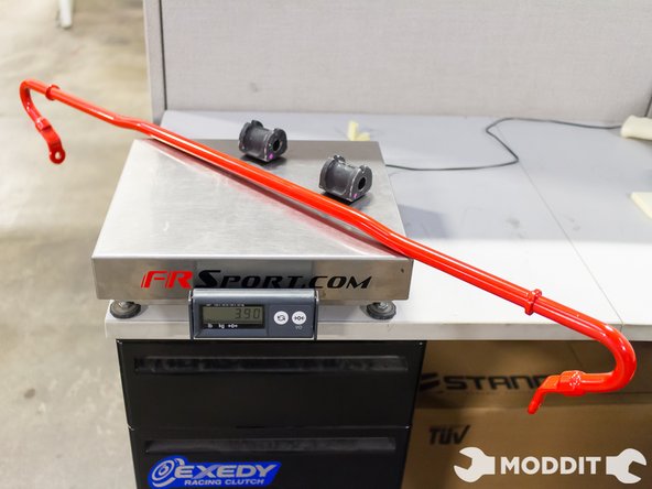 This rear sway bar is definitely a noticeable upgrade despite the weight. Better car rotation and control is how it should be from now on.