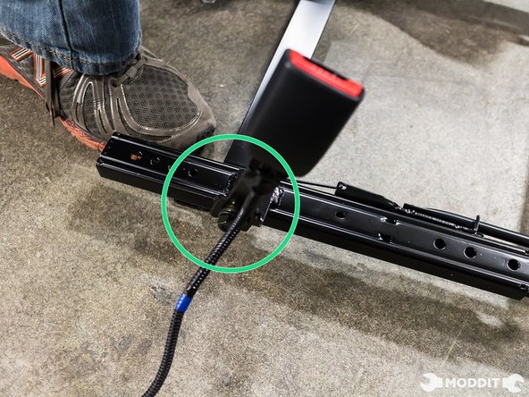 Please use the correct hardware as this is a safety item.