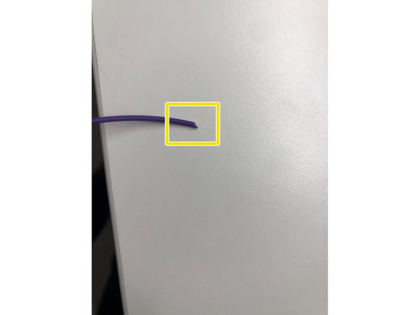 Perform a cut operation under Controls &gt; More &gt; Cut Filament, then try pushing filament through again
