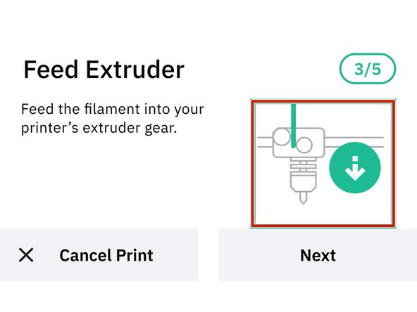 Palette will initialize, before prompting to load filament into the inputs.