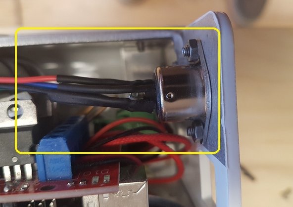 Unplug your Palette and remove the top lid.