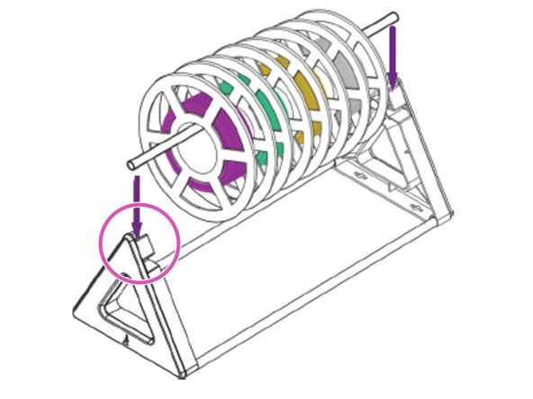 Firmly press the ends together.