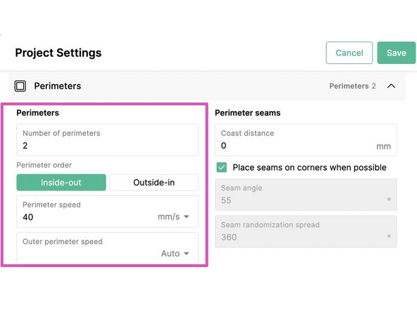 Extrusion Width and Multiplier: If extrusion lines are not adhering well, the extrusion width can be increased to 0.42-0.45mm. The extrusion multiplier can be adjust 2% at a time to adjust for over or under extrusion.