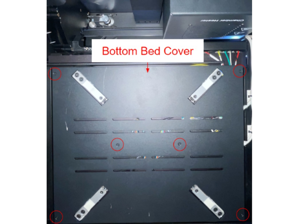 Align the bottom cover as seen in the image