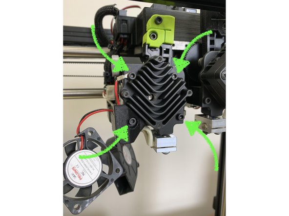 Remove 4 screws from the heat sink.