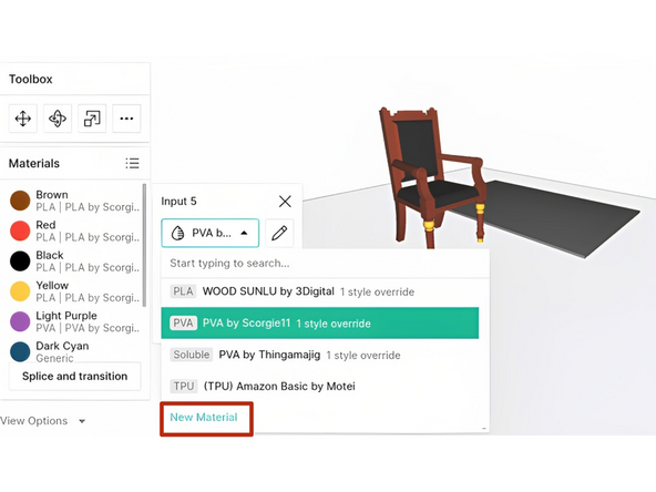 Upload and place model(s).