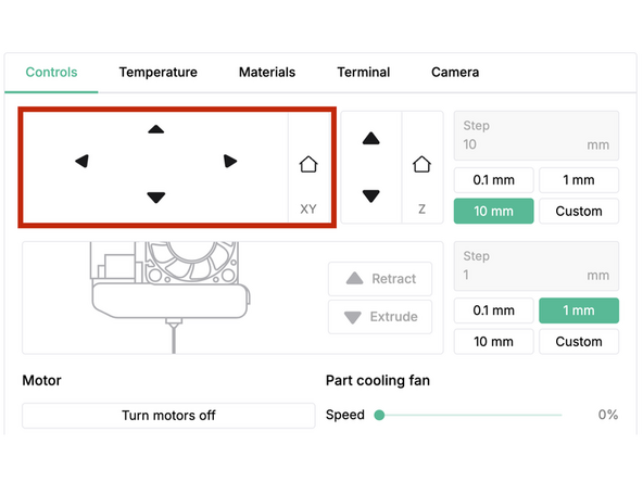 Test XY Homing, following our XY Homing Error article.