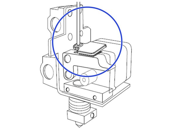 Place another square on your  Teflon tube clip and press the  Velcro together to secure the clip.