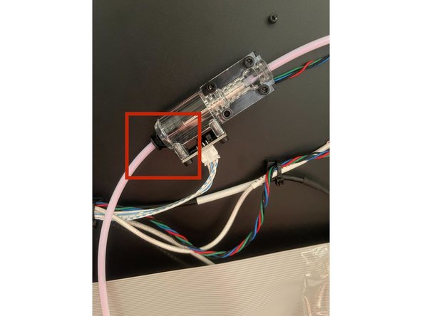 To access the microbuffer on Element Desktop, remove the back panel of the printer. Take care not to strip any screws - go slowly and use consistent force