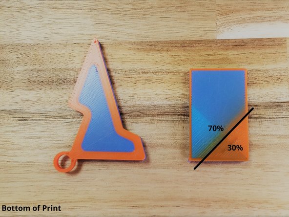 The calibration print has been designed to provide information about the calibration process and if any adjustments are needed. 