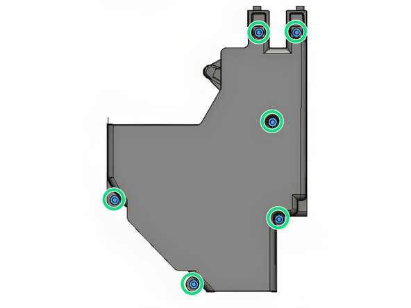 If chips get stuck inside the densifier itself, separating the clamshells (by removing the bolts shown) can help with accessing and removing the chips