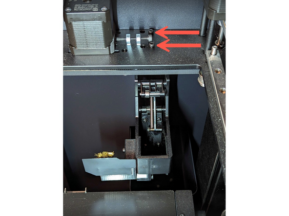 The densifier can be uninstalled from Element using a 2.5mm Hex/Allen key. It is held to the XY plate with 2 socket heads at the top of the densifier.