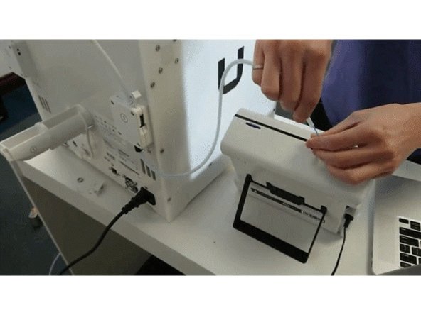 Once all the filament has been pushed through please reconnect the tube to the Palette 2 and reengage the drive arm on your extruder.