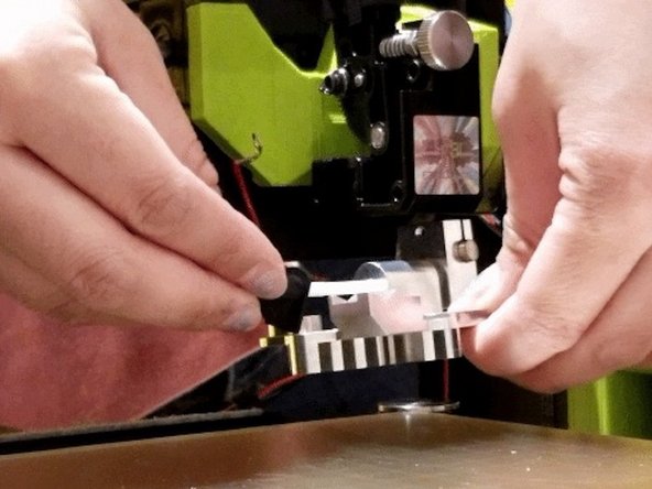 Notes: Please ensure it goes all the way in, like shown in the photos. If the tube is not all the way in, the system will not function properly and it may not be possible to reassemble the system. It is critical that the tube is all the way in.