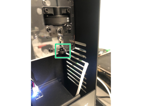 If you don't see any filament, manually push filament through all the Material Pod slots and feel for resistance. If filament gets caught at the cutter, proceed to Step 6 below