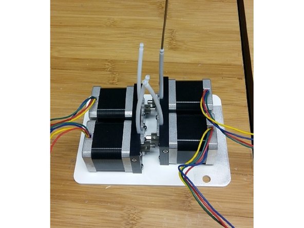 ONLY UNSCREW THE BOLTS INDICATED! Unscrewing other bolts will ruin calibration.