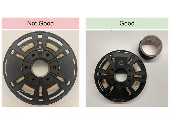 Cover the desired area with a few layers of tape, enough to reduce ridges and eliminate overhanging of the tag