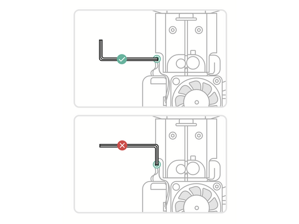 Install the upgraded Print Head bolts