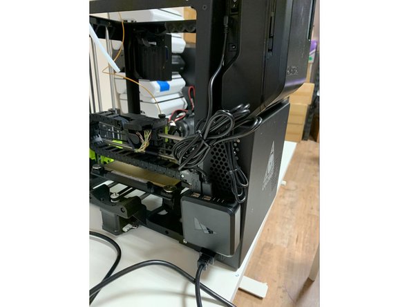 Follow the instructions provided in the manual with the Canvas Hub. It is recommended to mount the Canvas Hub using the provided velcro tabs to the back of the printer so that it is out of the way of the filament. It is also recommended to bundle the wires above the Canvas Hub to ensure that they are tidy and out of the way of any moving parts.   