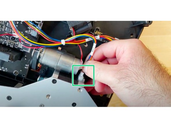 Return the 8 screws: