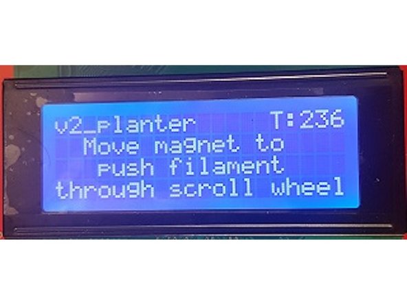 Ensure Palette is not connected via USB. Turn Palette on by plugging in its power supply.