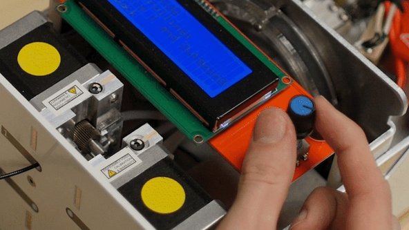 Plug the power supply in and turn on Palette.