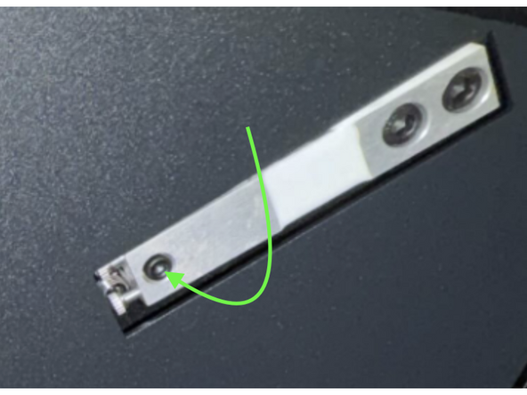 Each load cell has a bolt that can be adjusted, should the collected values not be in the acceptable range.