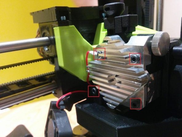 Remove 4 screws from the heat sink.