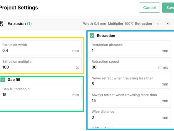 Variable layer heights: This setting allows the slicer to automatically and smoothly change between an maximum and minimum layer height.