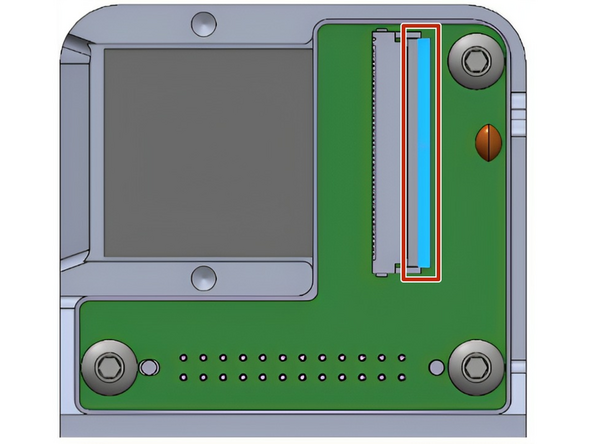 Screw the replacement PCB into place, and complete the above steps in reverse order