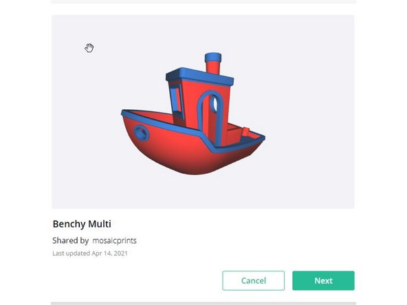 Sharing allows for printer profiles, style and setting profiles, material profiles and models to be shared with others.