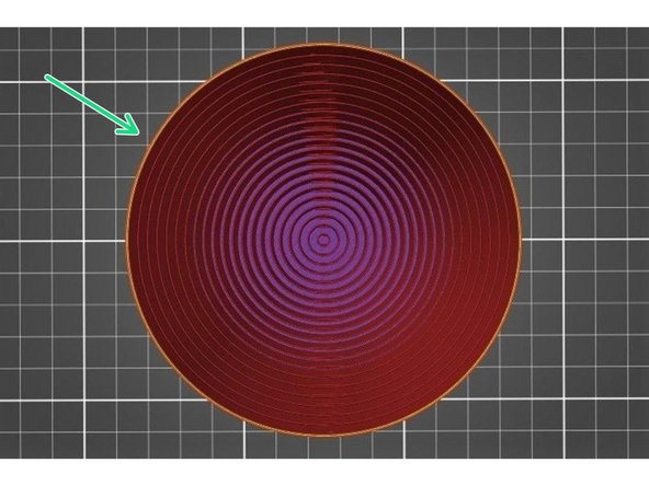Straight: This will prompt your printer to fill the layer with a series of parallel lines.