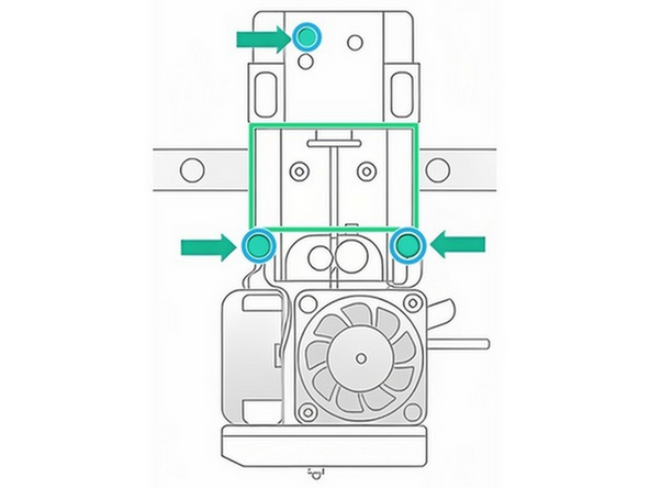 If the entire filament pathway is clear and the Hot End extrudes properly, but you still receive 'Failed to load' errors when you start printing, this likely indicates a Print Head communication issue.