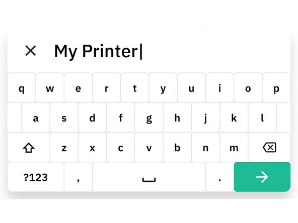Rename the printer and save.