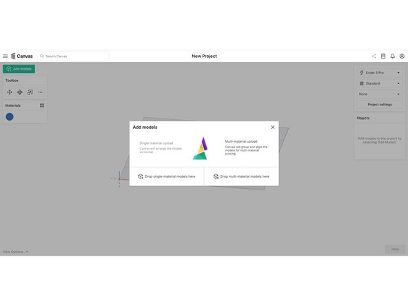Visit Projects and click New Project.